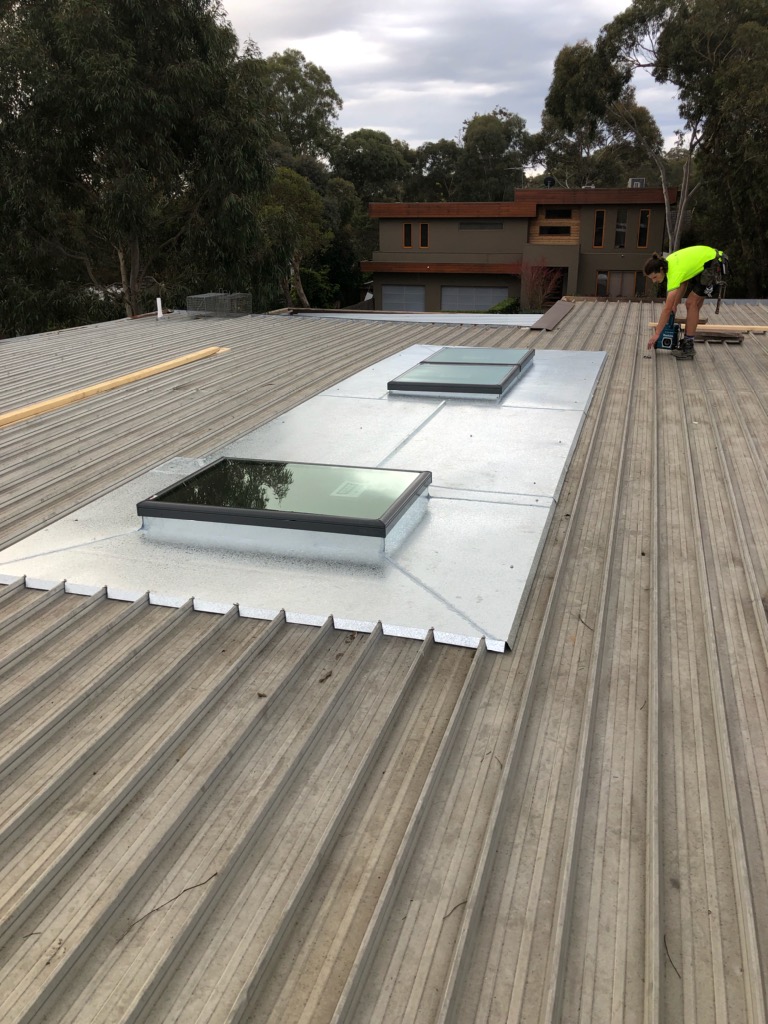 bentleigh roof leak, roof plumber, velux skylights, roof restoration